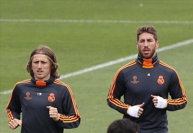 Ramos and Modric, Ready for Paris