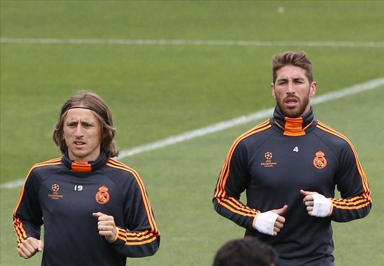 Ramos and Modric, Ready for Paris Ramos and Modric, Ready for Paris