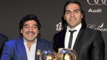 Falcao recordó el cariño y la cercanía que le tenía Maradona