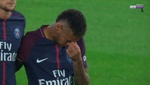 Las lágrimas de Neymar en el minuto de silencio por los atentados