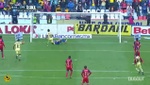 VÍDEO: el misil de penalti de Osvaldo Martínez