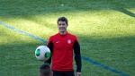 Tras seis meses lesionado, Indiano jugó en la Copa del Rey