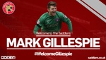 Gillespie defenderá los tres palos del Walsall