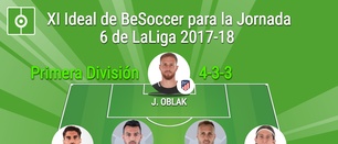 El once ideal de BeSoccer para la Jornada 6 de LaLiga