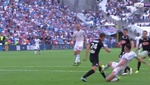 La terrorífica entrada a la altura de la rodilla de Ocampos sobre Thomas