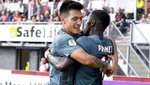 El Ajax, a velocidad de crucero
