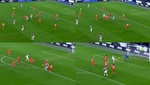 Seis pases en seis segundos y golazo: así conectaron Higuaín y Dybala