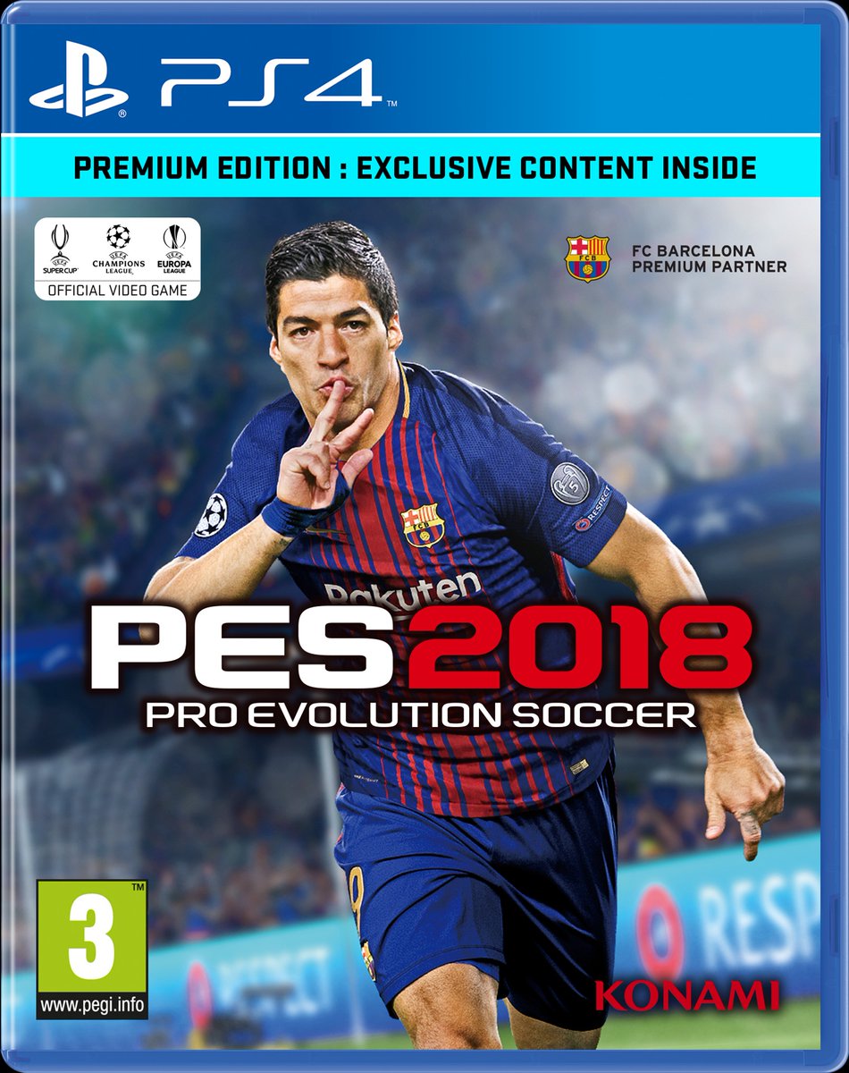 Revelan portada y ediciones de PES 2018 Revelan portada y ediciones de PES 2018