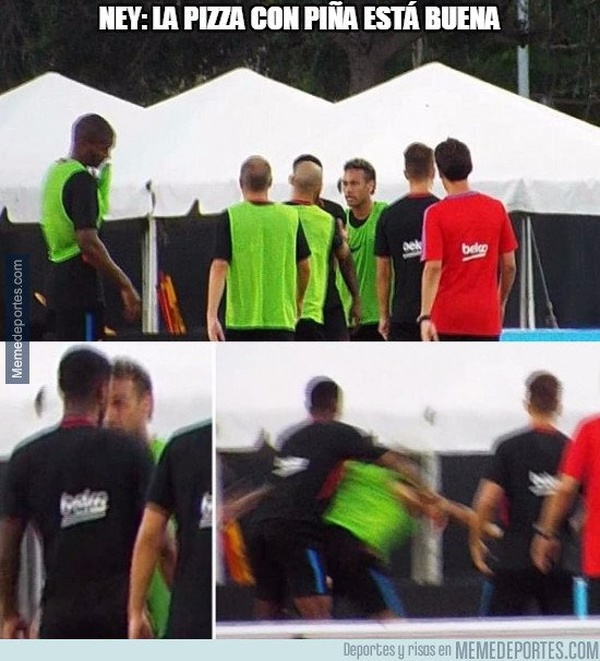 Los MEMES más divertidos de la pelea entre Neymar y Semedo 3 meme sobre neymar memedeportes Goles Mágicos