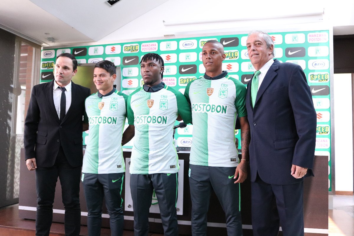 Ronaldo Lucena fue presentado con el Atlético Nacional — VENEZUELA