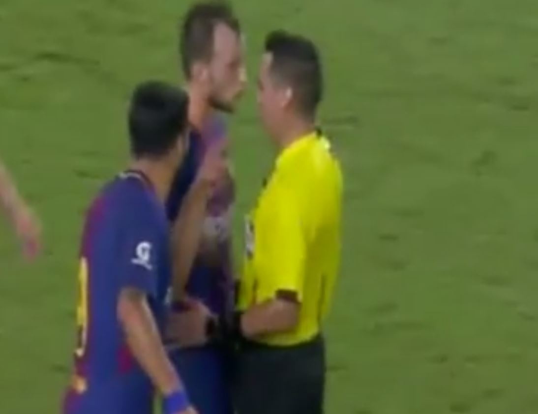 Rakitic: 'El árbitro me insultó'