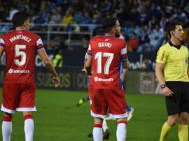 Quini sufrió un esguince de tobillo. BeSoccer