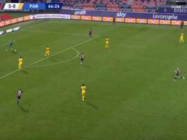 Soriano hunde al Parma en media hora. Captura/BeINSports