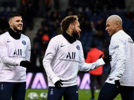 Herrera voit Neymar et Mbappé rester. AFP