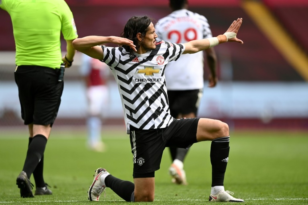 La seconde jeunesse d'Edinson Cavani. AFP
