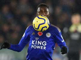 Ndidi era el elegido si Thomas se marchaba del Atleti. AFP/Archivo