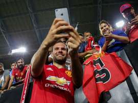 Juan Mata, en la agenda del Barça. AFP
