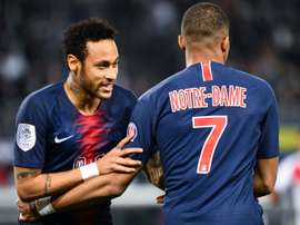 Mbappé préféré à Neymar. AFP