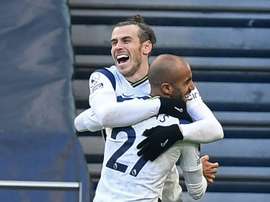 Gareth Bale scored twice for Tottenham. AFP