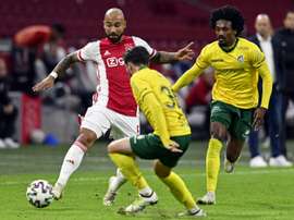 El Ajax va de paliza en paliza esta temporada. AFP/Archivo