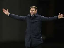Así ha levantado Gerrard al Rangers. AFP