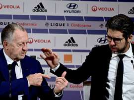 Aulas répond à l'attaque de Leonardo contre Juninho. AFP