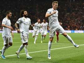 Las dudas de Kroos por jugar sin público. AFP
