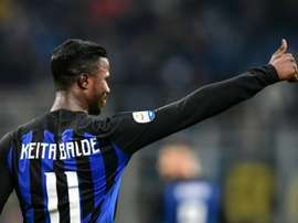 Keita Baldé busca destino. AFP
