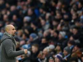 Guardiola sublimó el fútbol ante el Chelsea. AFP