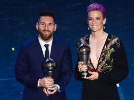 Rapinoe veut plus d'engagement dans le football. AFP