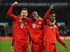 El Bayern está intratable en la Champions League. AFP