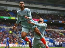 El Chelsea evitó el ridÃculo sobre la bocina. AFP