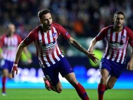 Saúl negó saber nada del United. AFP