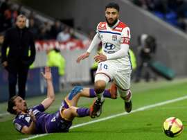 Aulas confirmó la salida de Fekir. AFP