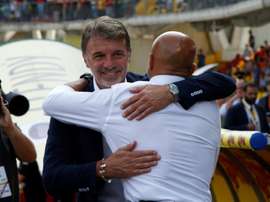 Baroni, nuevo entrenador del Frosinone. AFP