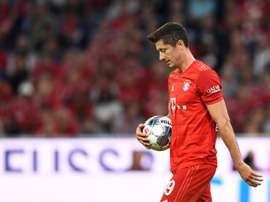 La falta de puntería condenó al Bayern ante el Hertha. AFP