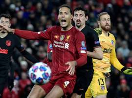 Van Dijk escogió a sus cinco favoritos. AFP