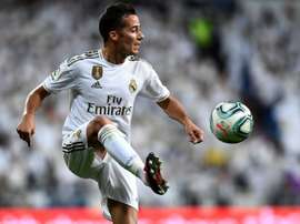 Lucas Vázquez jugó ante el Sevilla. AFP