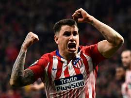 Giménez reconoció que el Atleti debe mejorar. AFP