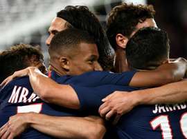 Con lo justo, el PSG sumó sus primeros tres puntos. AFP