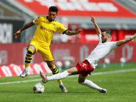 El United, dispuesto a lo que sea por Jadon Sancho. AFP