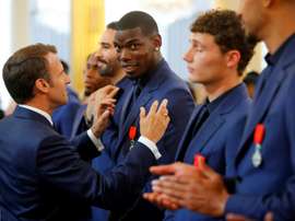 Le Graët defendió a Pogba tras su polémica con la Selección. AFP