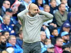 Pep necesita un milagro. AFP