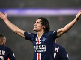 Edinson Cavani, nome livr no mercado. AFP