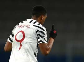 Martial dézingué par un ancien de Manchester United. AFP