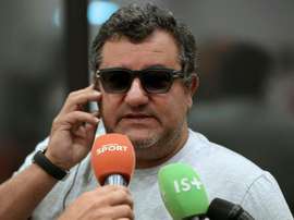 Le super agent italo-néerlandais Mino Raiola, le 2 septembre 2016 à Nice