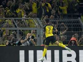 Jadon Sancho ha firmado una temporada brillante. AFP/Archivo