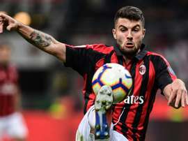 Giampaolo demands attacking improvement after losing Milan start. AFP