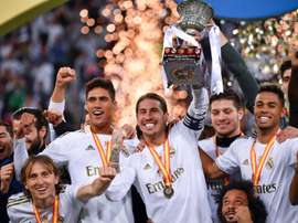 El Madrid ofrecerá la Supercopa al Bernabéu. AFP