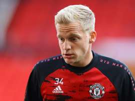 McTominay n'est pas inquiet pour Van de Beek. AFP